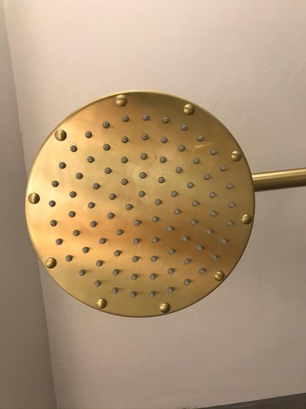 Details In Living: Shower Heads, Brass Colours, Luxury & High-Quality Workmanship